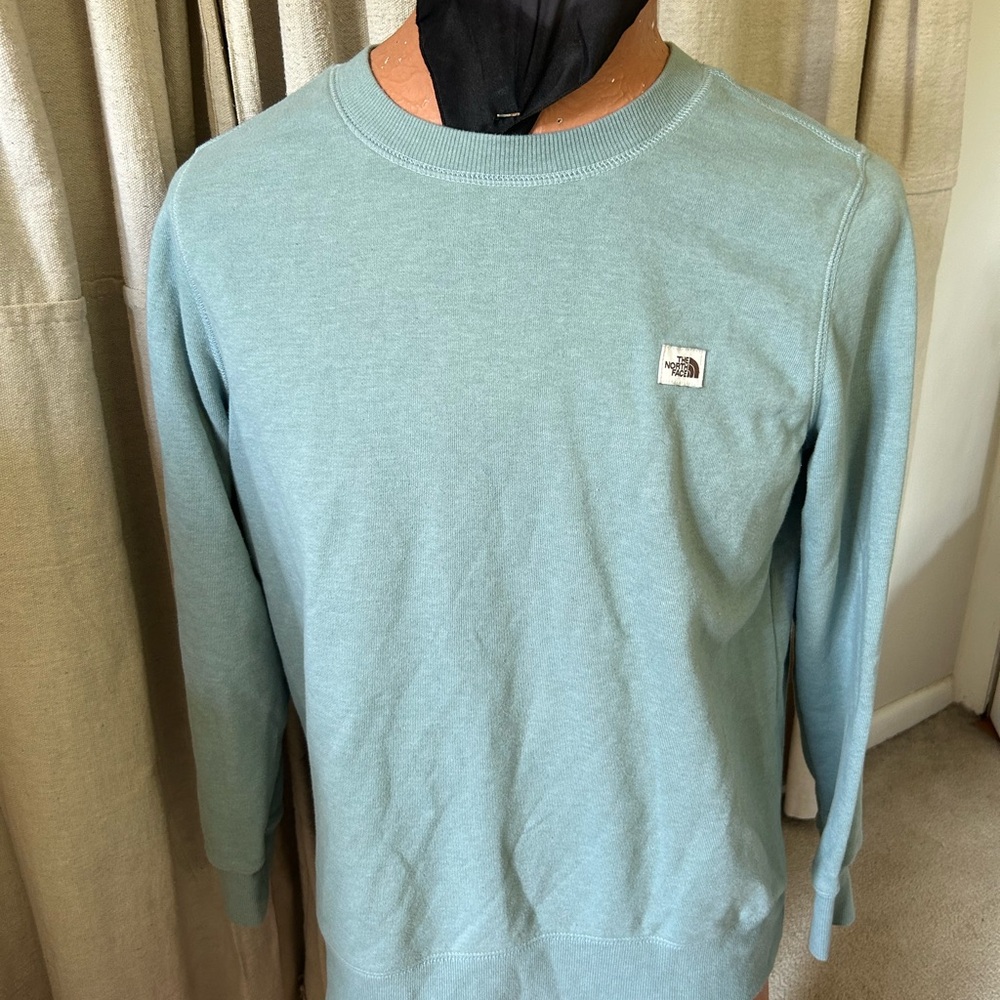 The North Face Men's Light Blue Crewneck Sweatshirt